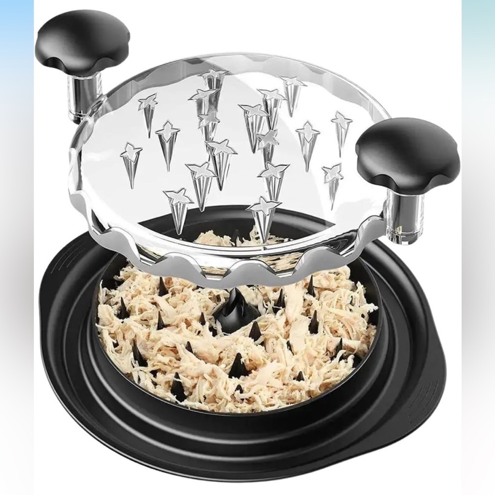 Brand New Chicken Shredder Cleaning Brush Meat Twist Kitchen Tool Non-Slip